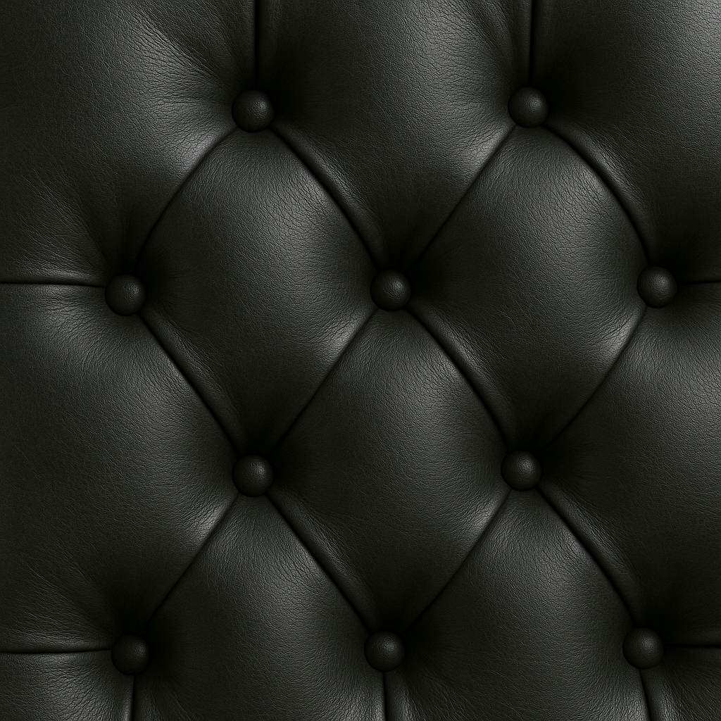 The Mayfair Director’s Swivel Chair in Obsidian Black Leather