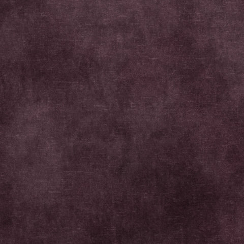 A close-up of a dark plum purple textured fabric swatch.