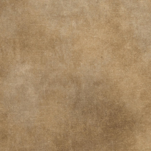 A close-up of a textured material swatch in warm tan and brown tones with subtle mottling and a linen-like surface.