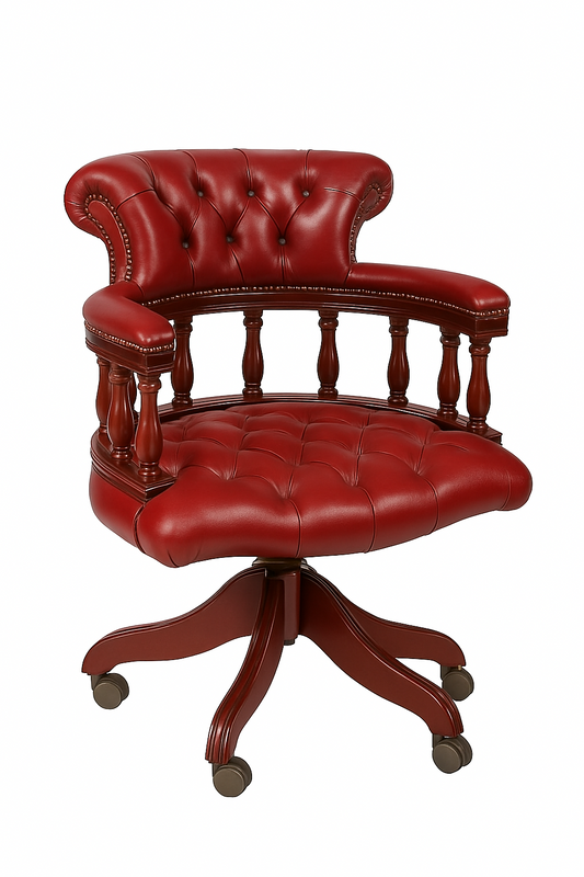 Sterling Ledger Executive Swivel Chair Chamber Red - Jura