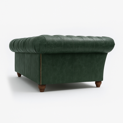 Cambridge Sofa in Highland Grove Juniper Green – Vintage Finish