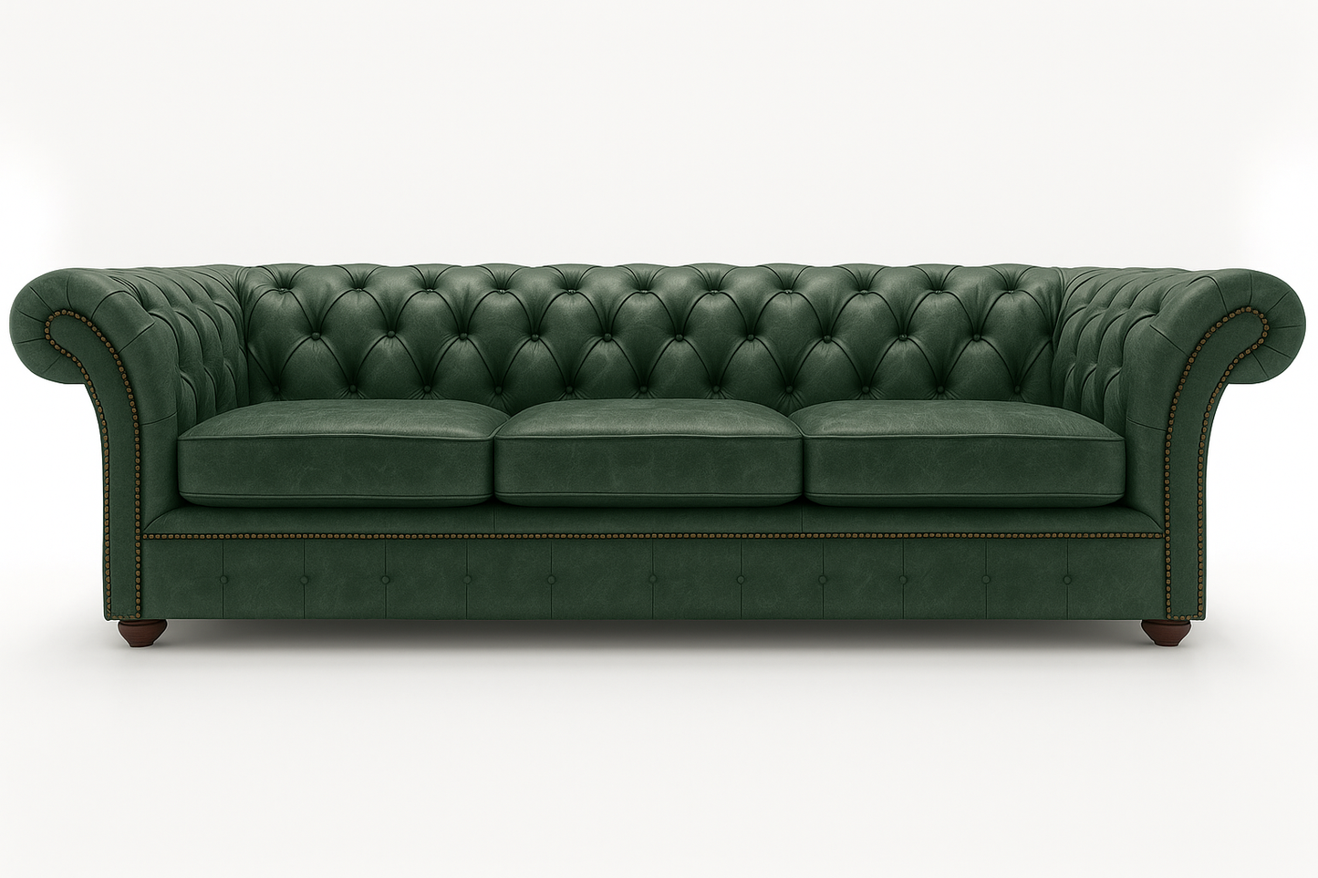 Cambridge Sofa in Highland Grove Juniper Green – Vintage Finish