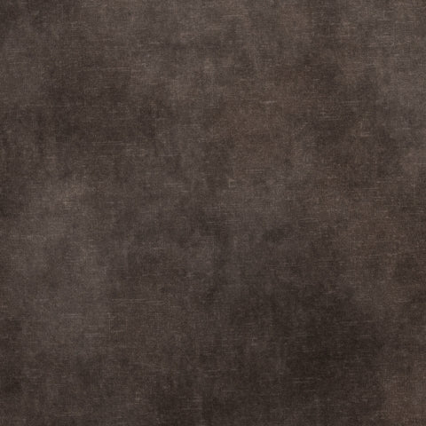 A close-up of a dark brown textured material with a subtle linen or suede-like surface.