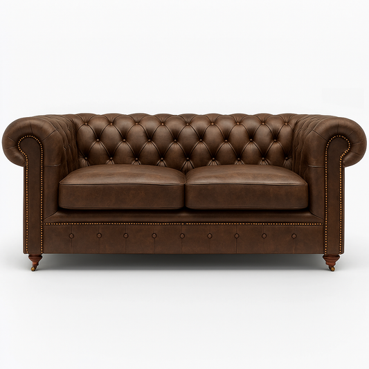 Mayfair Regent Chesterfield – Espresso Cracked Wax Leather