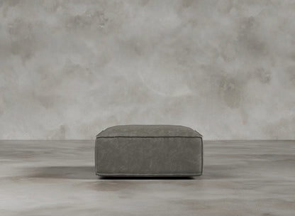 Modular Sofa I Genuine Italian Leather I Ashen I Grey