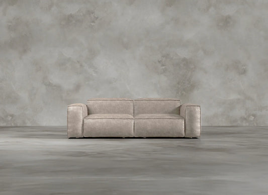 Modular Sofa I Genuine Italian Leather I Essence I Cream