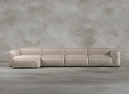Modular Sofa I Genuine Italian Leather I Essence I Cream