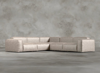 Modular Sofa I Genuine Italian Leather I Essence I Cream