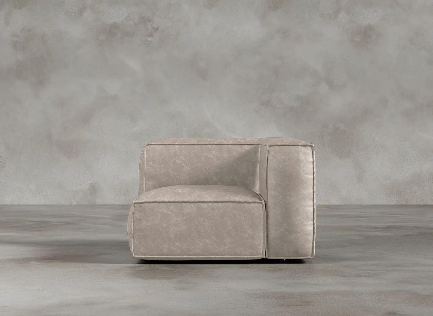 Modular Sofa I Genuine Italian Leather I Essence I Cream