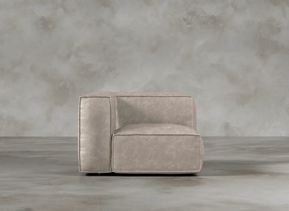 Modular Sofa I Genuine Italian Leather I Essence I Cream