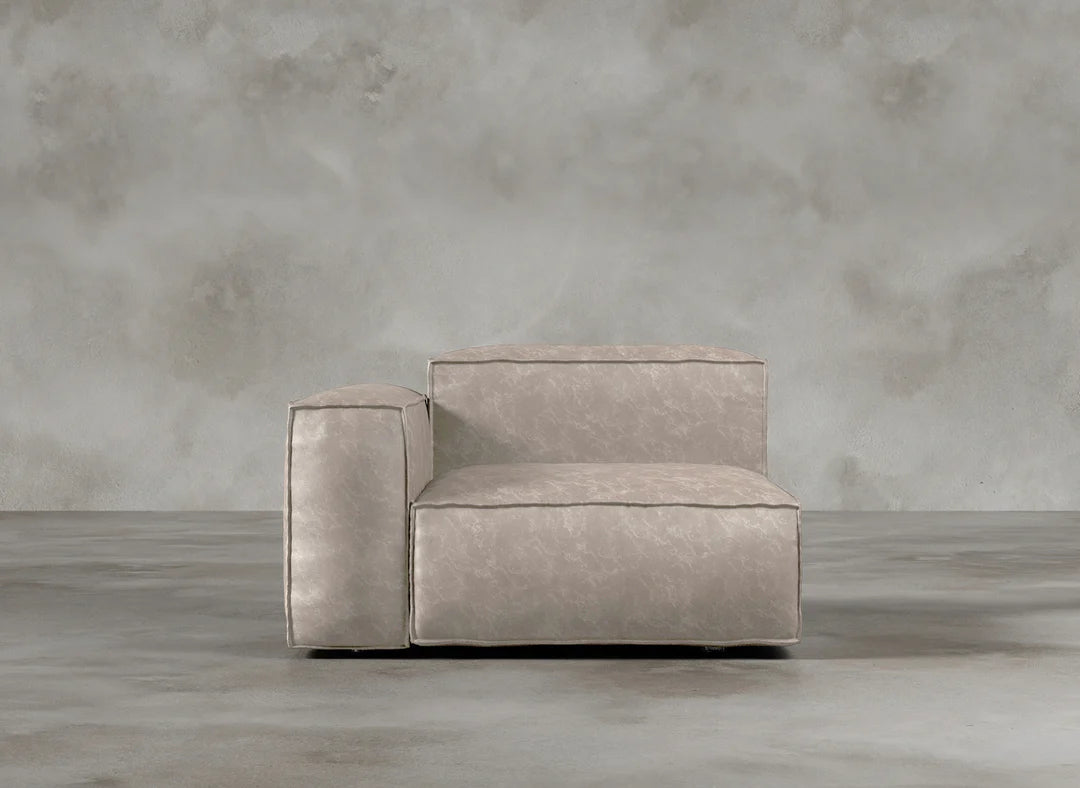 Modular Sofa I Genuine Italian Leather I Essence I Cream