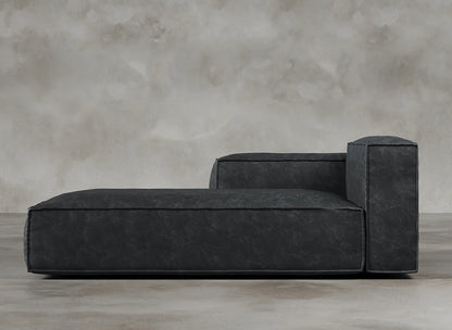 Modular Sofa I Genuine Italian Leather I Leaden I Slate