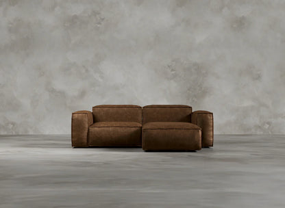 Modular Sofa I Genuine Italian Leather  I Sorrel I Brown