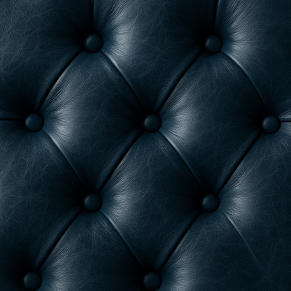 The Mayfair Director’s Swivel Chair in Royal Sapphire Leather