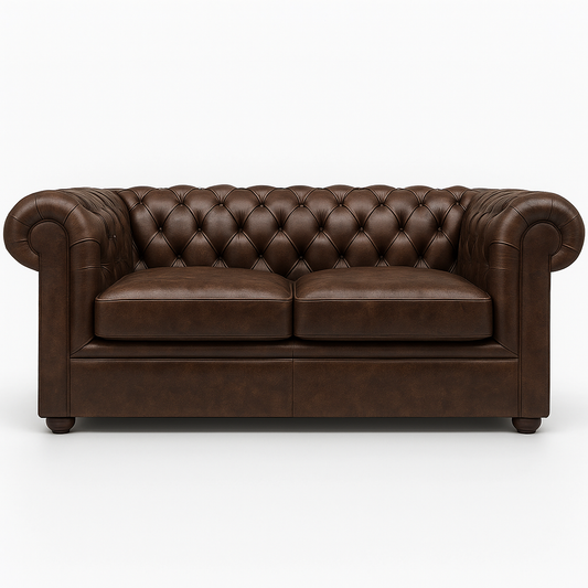 Savile Row Heritage 2-Seater – Espresso Cracked Wax