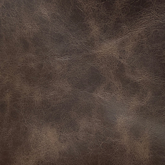 Close-up of brown leather texture