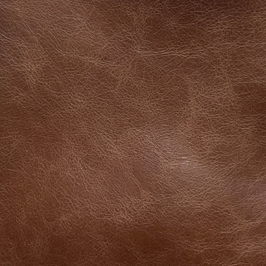 Close-up of brown leather texture