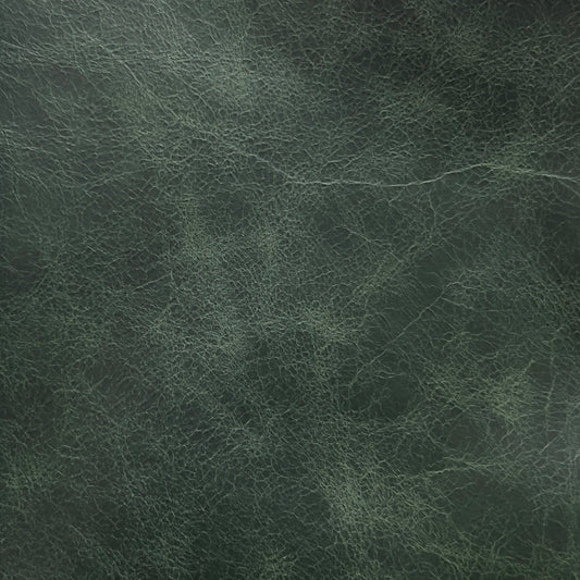 green leather sample 