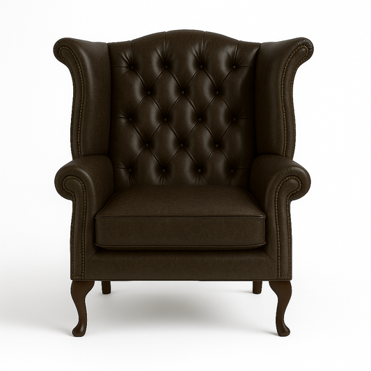 The Austen Wing in Caledonian Espresso Brown – hallway friendly size reference