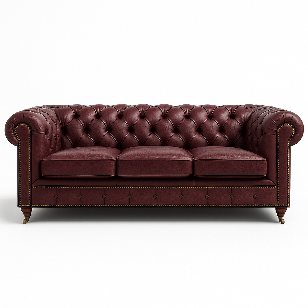 Windsor Belgrave Sofa in Balmoral Mulberry – four seater