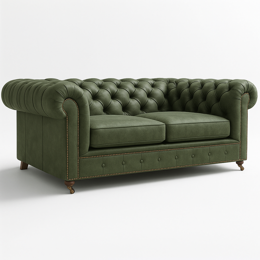Windsor Belgrave Sofa in Highland Grove Juniper Green – Vintage Finish